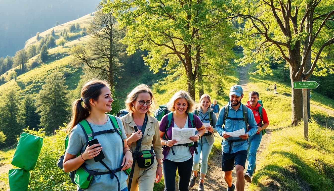Teilnehmer erleben den Wetziker OL Challenge und navigieren mit GPS durch die Natur.