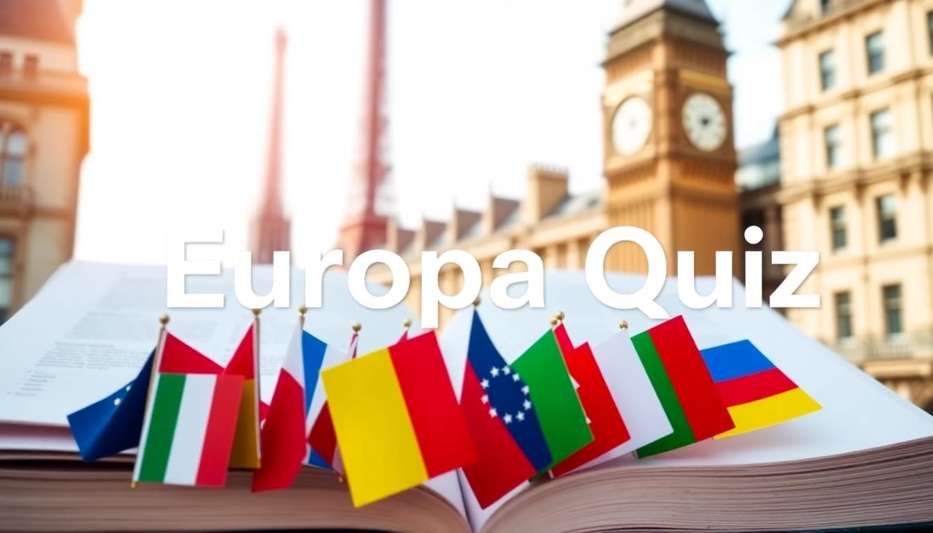 Fesselnde Herausforderungen beim Europa Quiz für Geschichtsbegeisterte