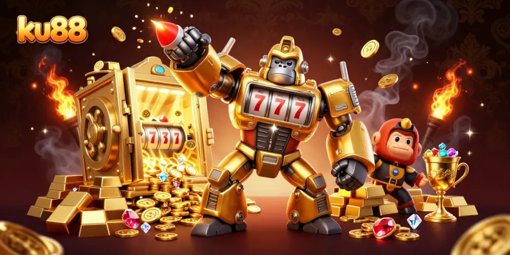 Experience high-octane gaming with ku88's thrilling slots and jackpots
