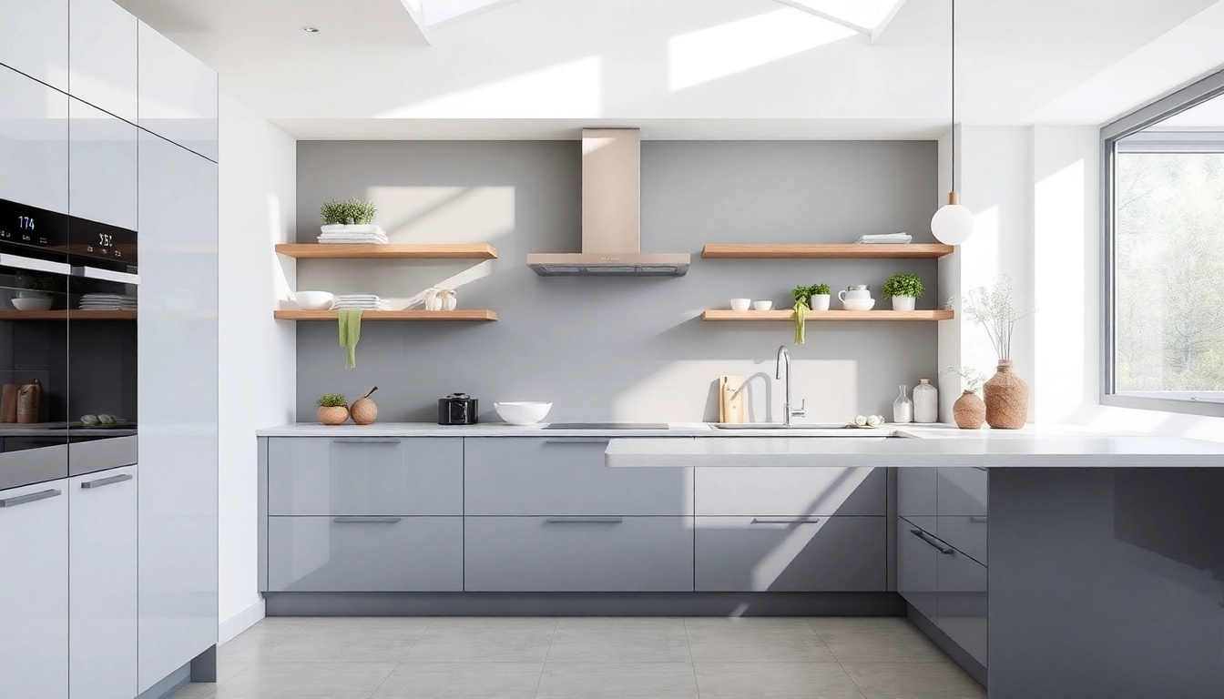 Efficient dampfreiniger vaporizing dirt and bacteria in a sparkling clean kitchen environment.