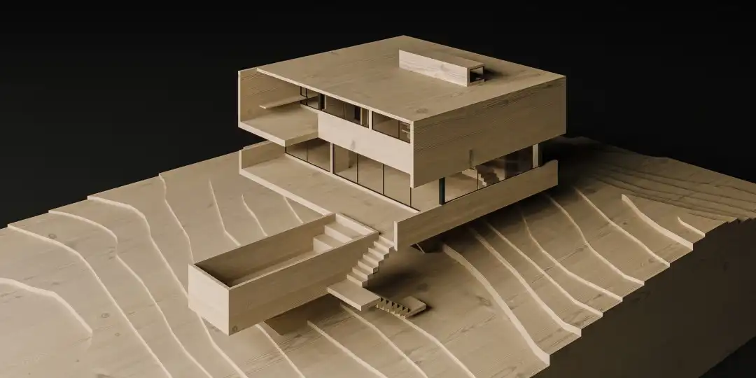 Perfekte Visualisierung mit einem Architekturmodell 1:100 – Ihre Idee in 3D