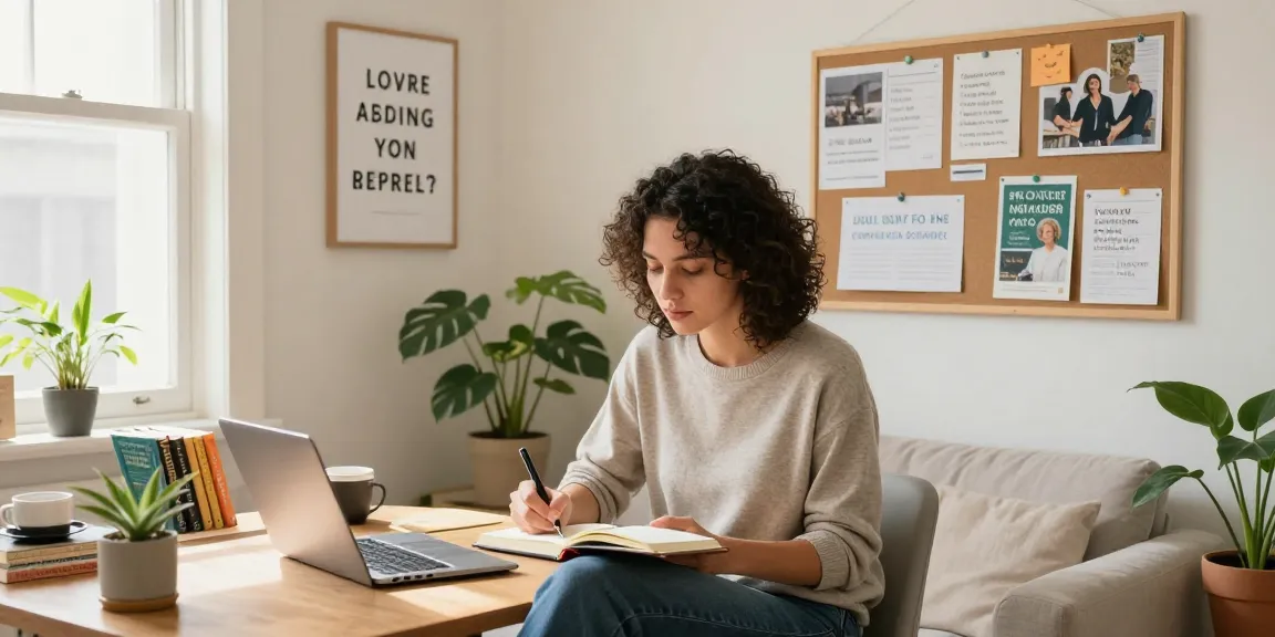 Die Kraft des Mindsets stärken in einer inspirierenden Homeoffice-Umgebung.