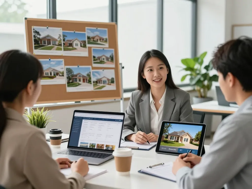 Immobilienmakler, der Immobilien in Frankfurt Preungesheim präsentiert und dabei Fachkompetenz und Professionalität hervorhebt.