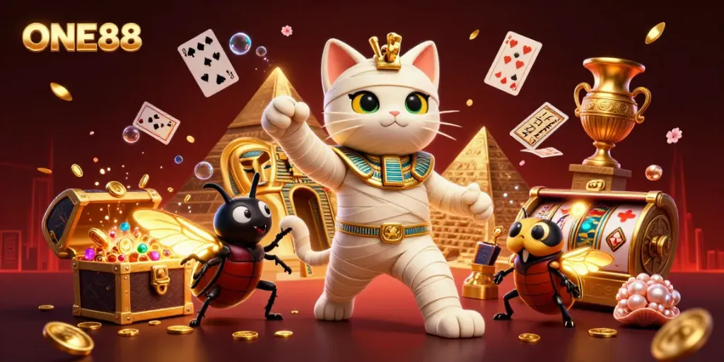 Engage with the vibrant ONE88 casino universe filled with treasures and action-packed gameplay.