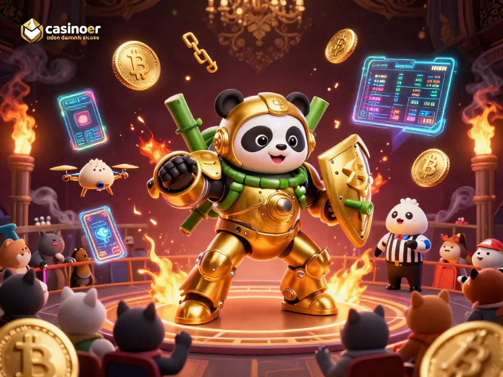 Experience thrilling play at casinoer uden dansk licens with a vibrant 3D scene of dynamic competition.