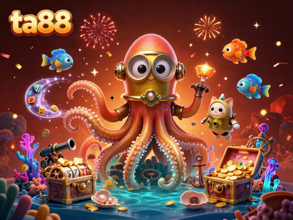 Experience excitement at ta88 with the kraken, diving cat, and slot elements combining for underwater thrills.
