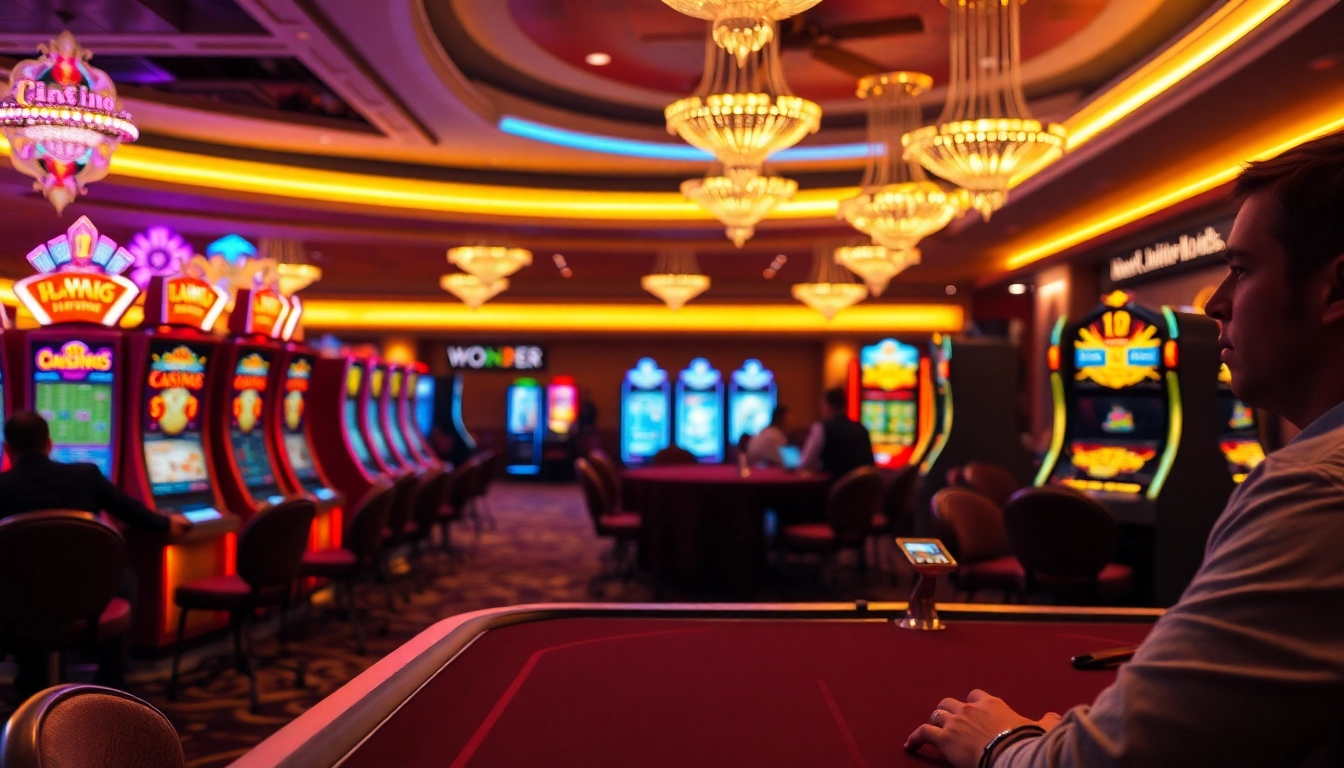 Spielen im online casino ohne lizenz mit aufregenden Spielautomaten und bunten Lichtern erleben.