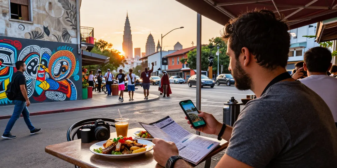 Travel agency software enhancing the traveler experience with itinerary and local exploration.