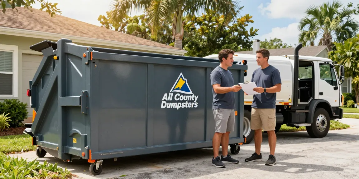Reliable dumpster rental in Punta Gorda FL for home renovations.