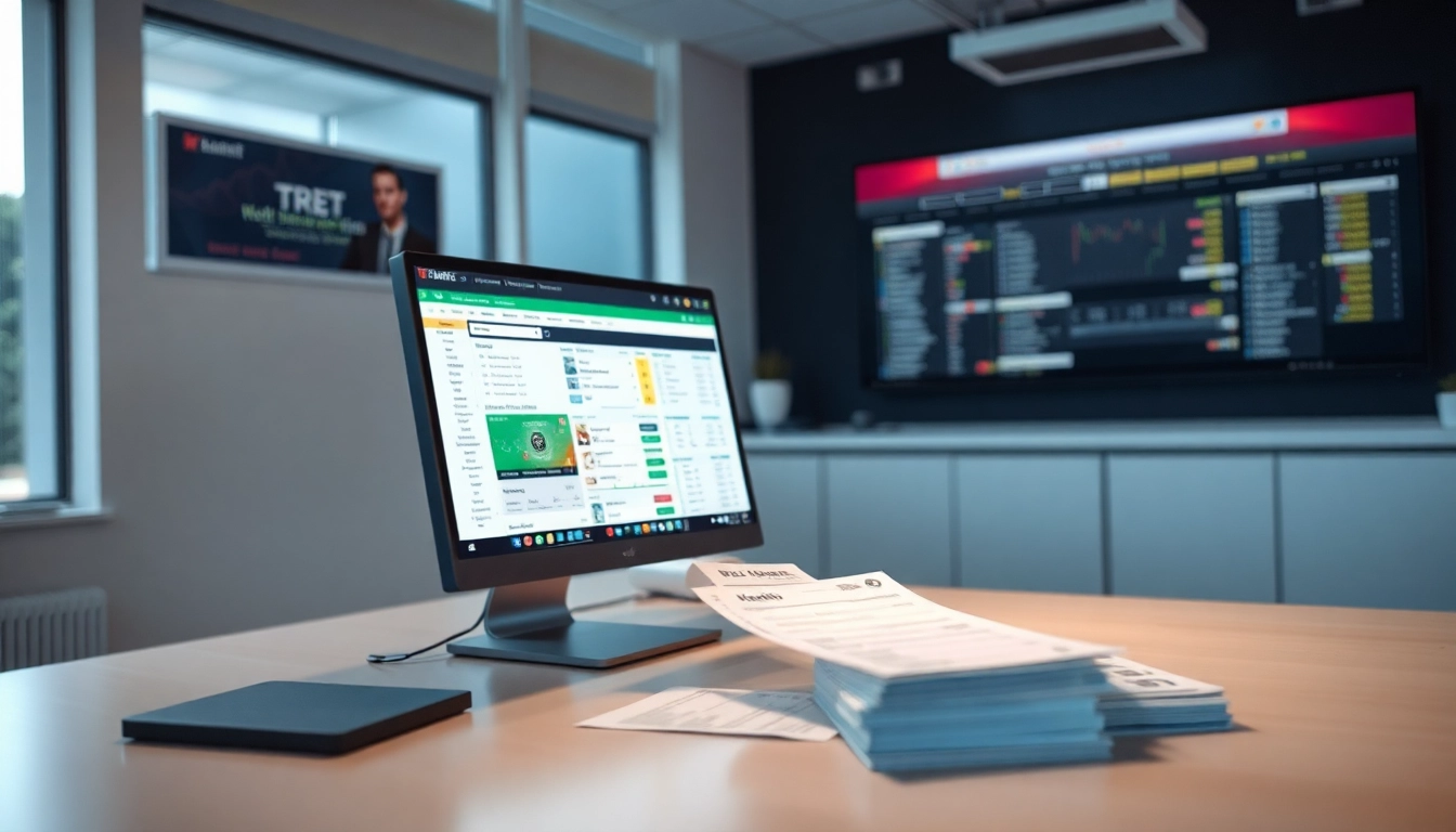 Vergleiche von Wettanbietern in Deutschland, Bewertungen und Angebote auf einem Laptop analysieren.