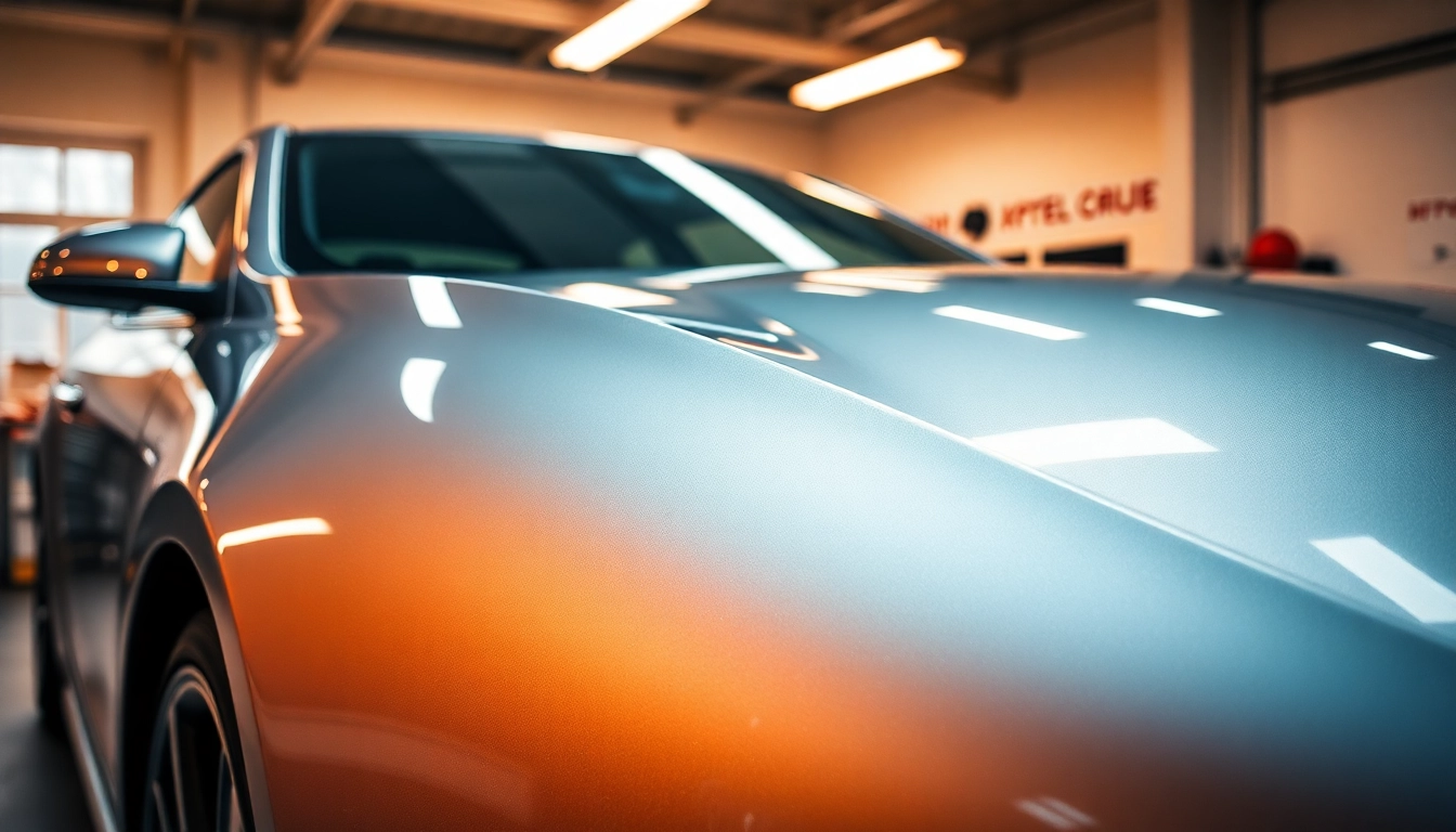 XPEL PPF München schützt den Lack eines eleganten Fahrzeugs vor Kratzern und Umweltschäden.
