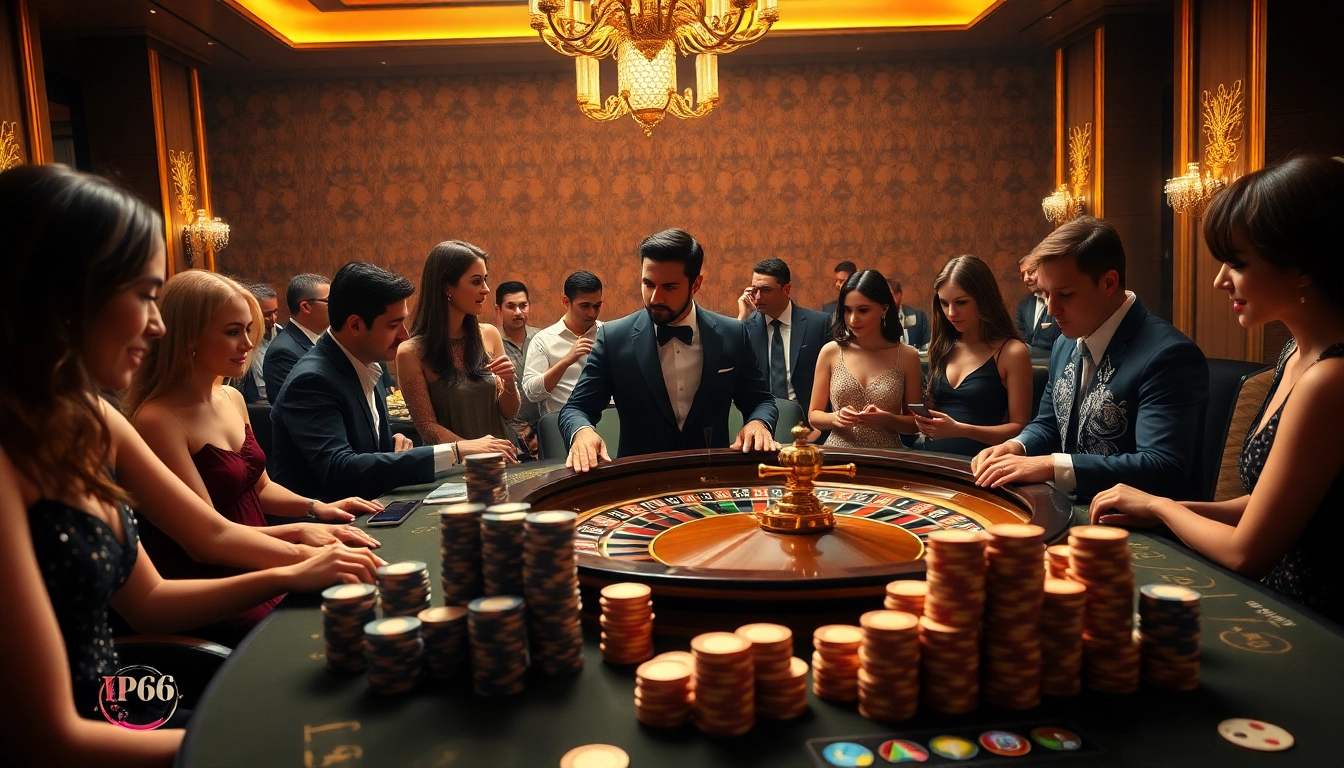 Experience thrilling gameplay at PG66 casino with vibrant roulette action and poker excitement.