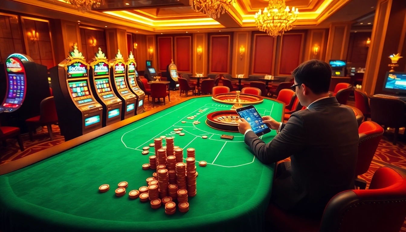 Engage in thrilling online gaming at 88i đăng nhập with vibrant casino visuals.