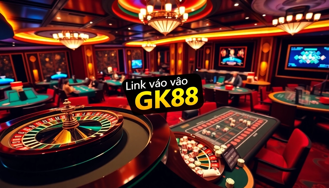 Experience high-stakes gambling with excitement while accessing Link vào GK88 seamlessly.