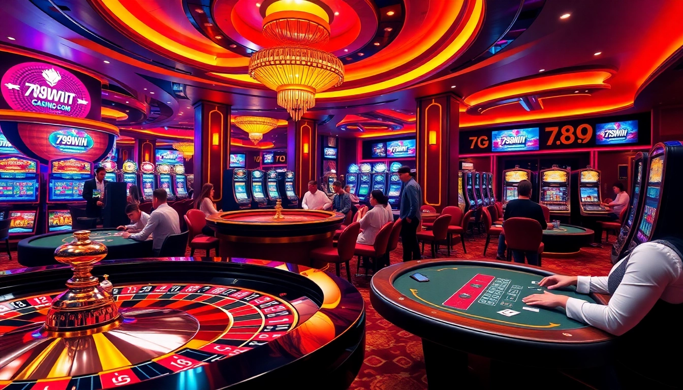 Experience the thrill of winning at 789win com with casino games and vibrant atmosphere.