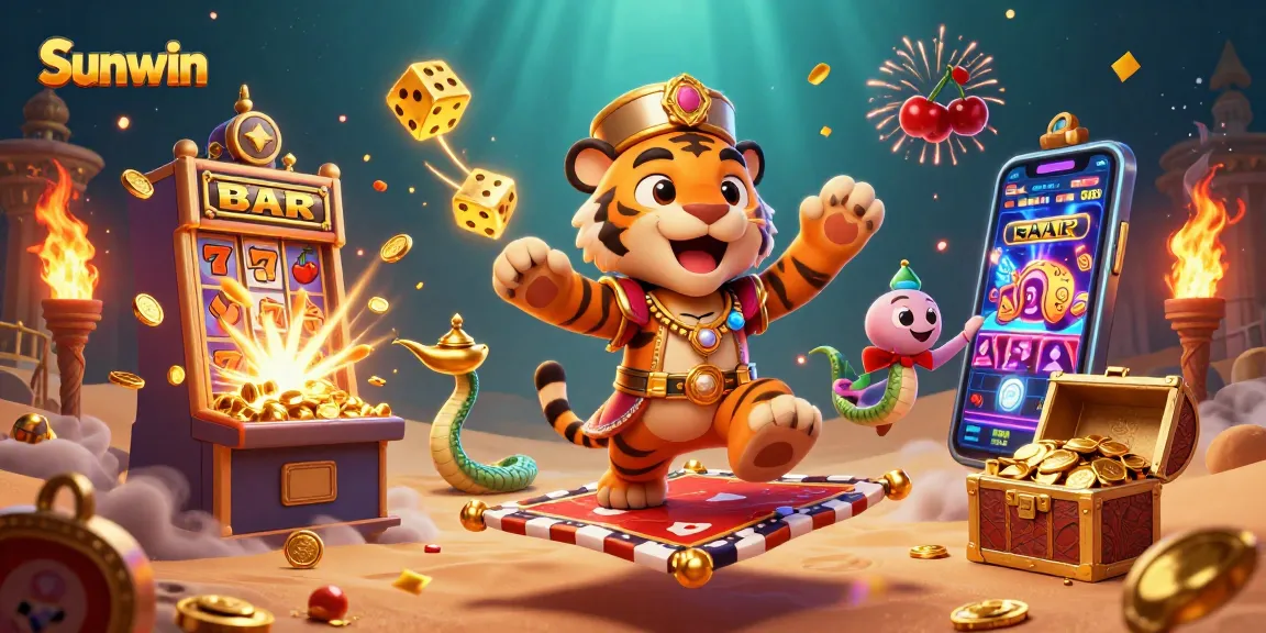 Experience thrilling wins at Sunwin with an Arabian Nights-themed casino adventure!