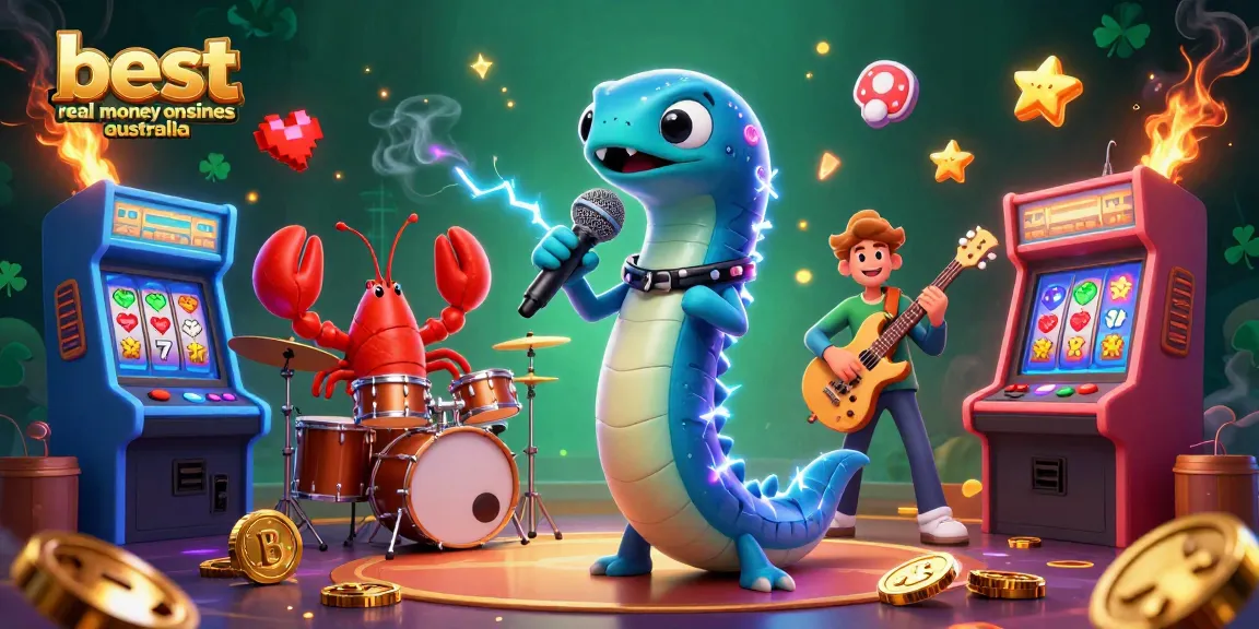 Experience the excitement of best real money online casinos australia with vibrant 3D casino characters in action.