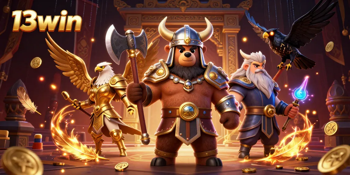 Engage with thrilling gaming at 13win alongside fierce characters in vibrant casino atmosphere.