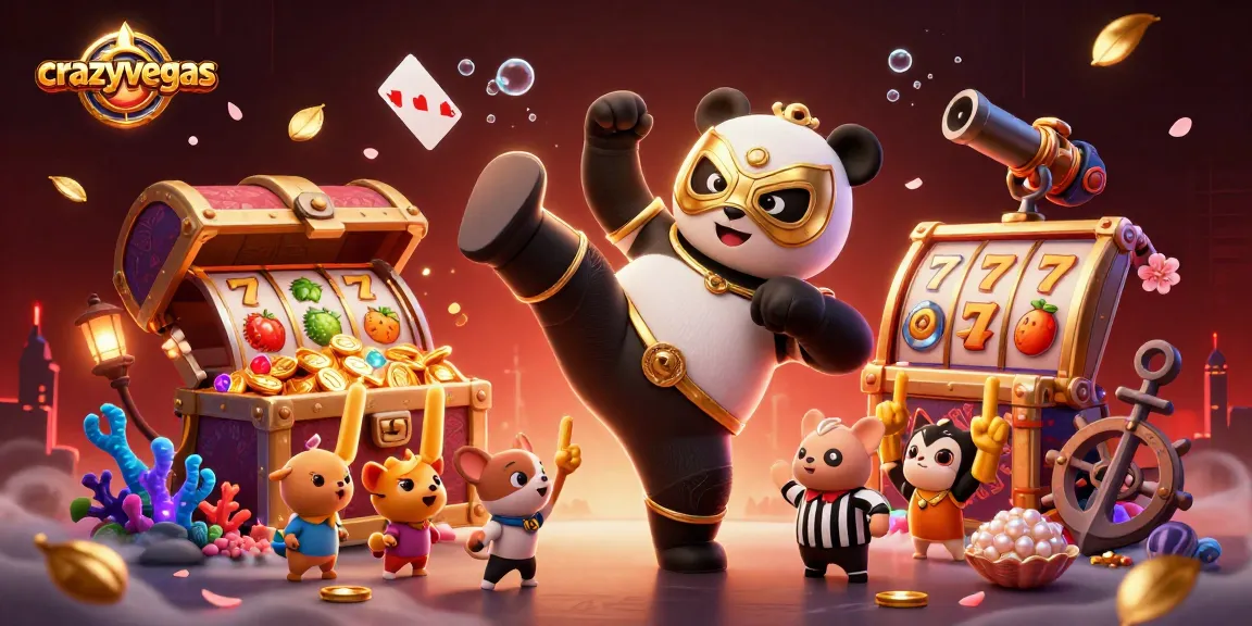 Experience dynamic excitement at crazyvegas casinos with vibrant animated gaming elements and lively characters.